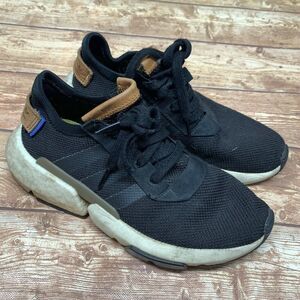 Adidas Shoes Mens 5.5 POD-S3.1 Running Sneakers Black Low Top Comfort G54743